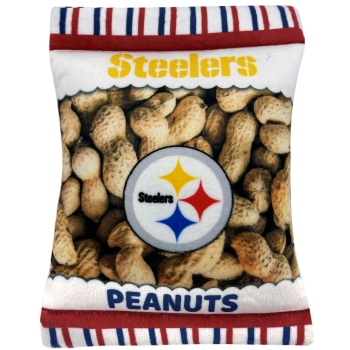 Pittsburgh Steelers- Plush Peanut Bag Toy